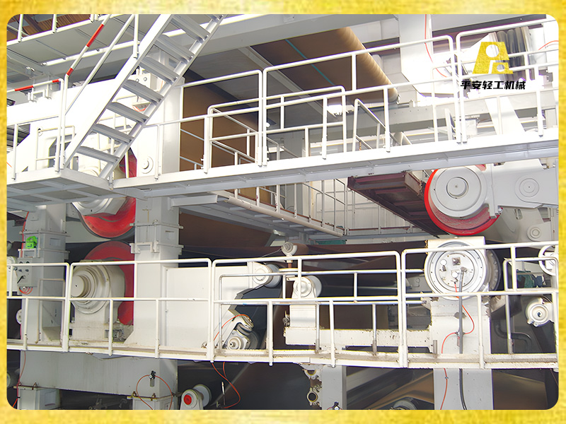 浙江富陽正華紙業(yè)長網(wǎng)多缸高強瓦楞紙機項目